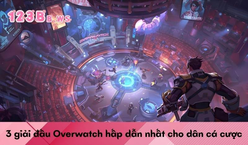 3 giải đấu Overwatch hấp dẫn nhất cho dân cá cược
