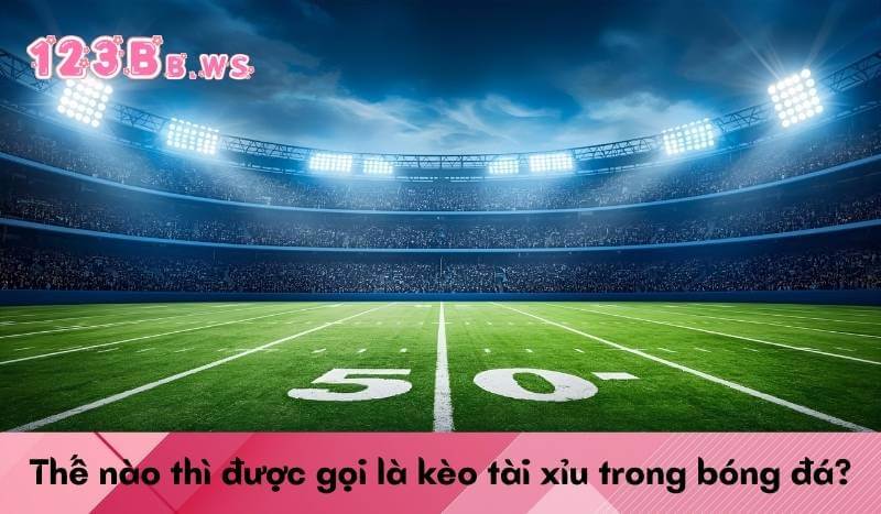 Thế nào thì được gọi là kèo tài xỉu trong bóng đá?