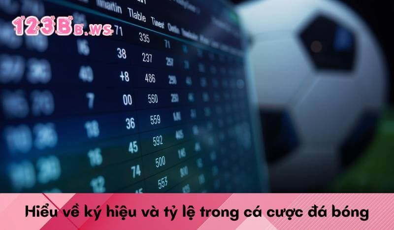 Hiểu về ký hiệu và tỷ lệ trong cá cược bóng đá